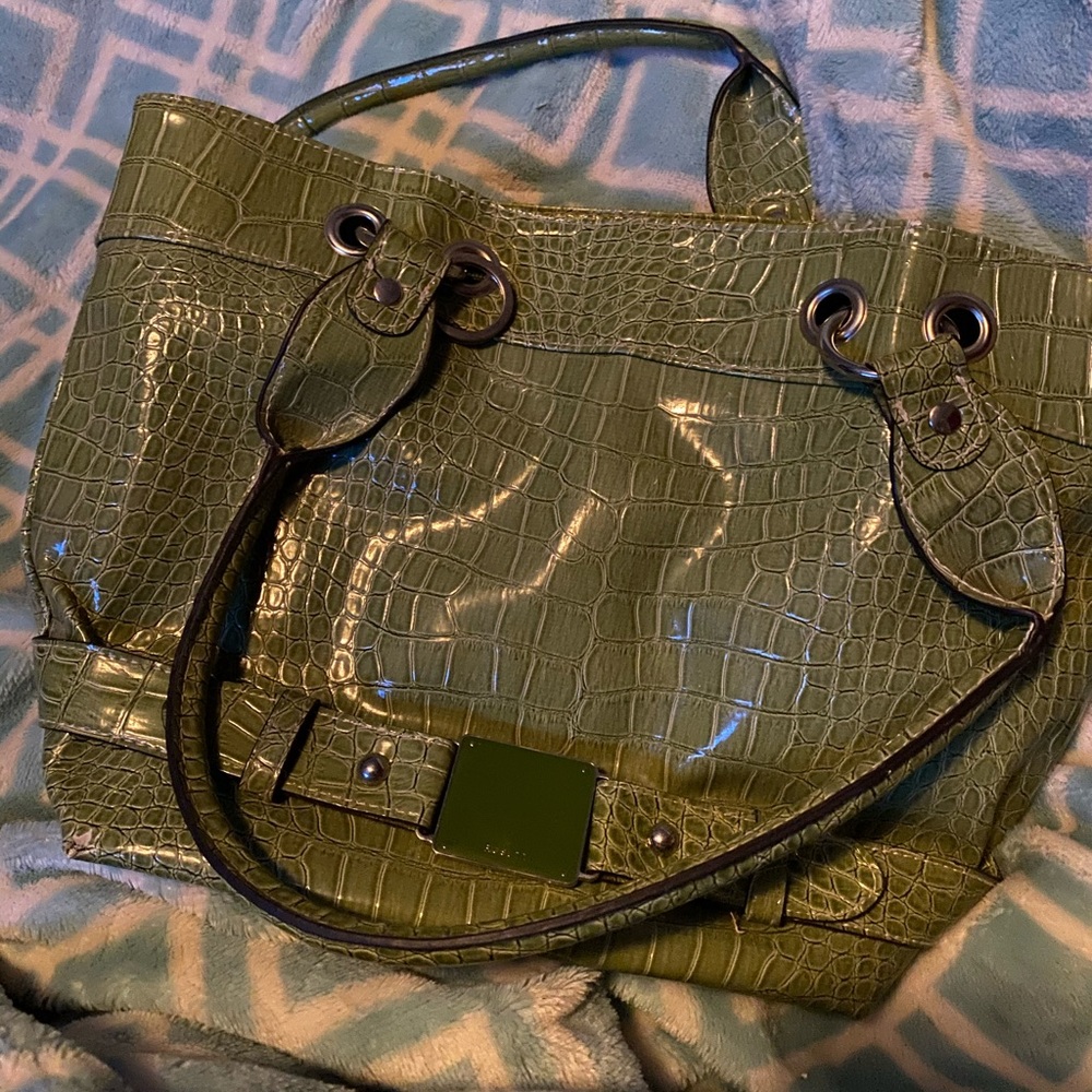 Large Green Rossetti Purse